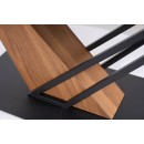 Стол обеденный SIGNAL GENESIS черный/ясень 160-220/90